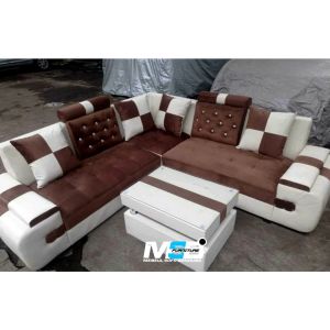 Sofa sudut minimalis / kursi sofa model sudut elegan banyak varian warna