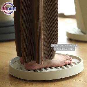 Movable Round Plant Pot Tray with Wheels  Big Planters Heavy Duty Pot Tray Indoor Outdoor