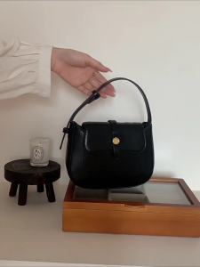 PU Leather Armpit Bag Small Shoulder Bag for Women Girls Summer Crossbody Bag Luxury Handbag