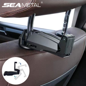 Car Seat Back Hook Phone Holder Muti-function Headrest Hook Hanger For Handbag Backpack Organizer