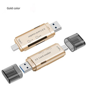 OTG Adapter Card Reader USB 3.0 Type-C TF Memory Card SD Card High Speed AH099