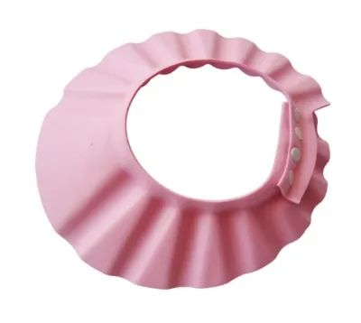 Adjustable Baby Shampoo Bath Shower Cap * Shower Hat For Babies Kids and Children Wash Hair Shield Face