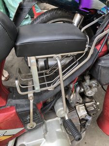 Ghế Đơn Inox Cao Cấp An Toàn Cho Bé Phù Hợp Xe Tay Ga HONDA - GHẾ ĐÔN SỐ