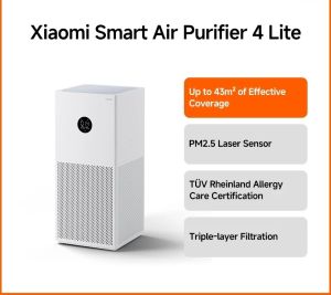 Xiaomi Smart Air Purifier 4 Lite | 25-43m² coverage | particle CADR 360m³/h | App Control