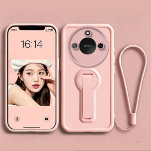 Feadship Case for honor X9C 5G X9A x9c smart x 9d x9d X9B 5G phone casing Softcase shockproof Cover new design aesthetic 360 ° rotate with holder Lanyard for girls cute pink JTXZZJ1