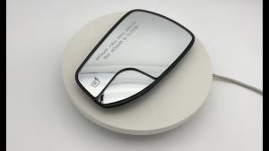 Driver Side Mirror Replacement for 2013 2014 2015 2016 2017 2018 2019 2020 Ford Fusion Mirrors Glass - Convex Mirror Glass Left Side Rear View Mirror with Heated (DS7Z17K707F DS7Z-17K707-F)