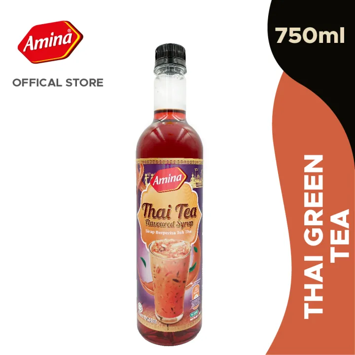 AMINA Thai Tea Syrup 750mL | Lazada