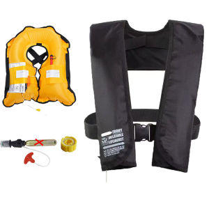 New Manual Automatic Inflatable Life Vest 150n PFD Adult Life Marine Jackets for Fishing Swimming Rafting Boating Accessories2026
