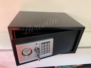Premium Hotel Size Double Layer Wall Mounting Digital Safe Box-Fits 15 laptop