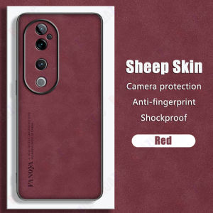 ROAZIC For VIVO V40 5G/VIVO V40 Pro 5G Phone Case Sheepskin Leather Back Cover Anti-Fall Soft Case Matte Business Simple All-Inclusive Casing