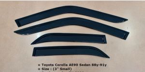 Toyota Corolla AE 90 1988-1991 Sedan Hatchback Door Visor Made in Malaysia