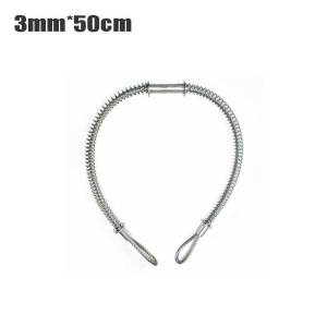 20Inch Stainless Steel Safety Hose Anti-Collapsible Anti-Dropping Arrestor Hose
