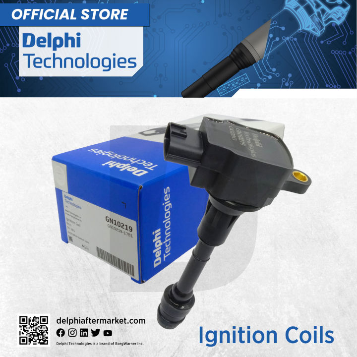 Delphi Ignition Coil for Nissan Xtrail T30 and Serena QR20 20032010 GN10219 Lazada PH