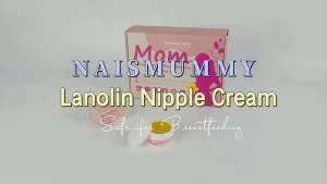 Lanolin Cream Safe for Breastfeeding 1.76 oz - 100% Natural Butter Soothes & Protects Sensitive Nipples Breastfeeding Essentials for Nursing Mom and Baby