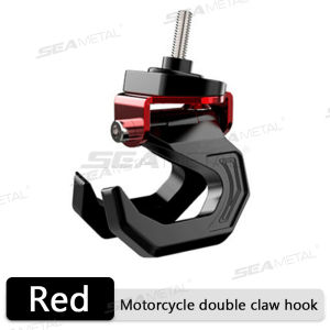 Mũ bảo hiểm hành lý xe máy seamital móc đôi hợp kim nhôm