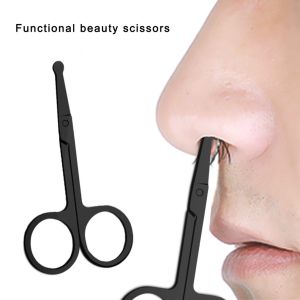 Nose Hair s Mini Stainless Steel Round Head Beauty Trimmer Nose Hair Trimmer Portable Ergonomics Nose Hair Cutter