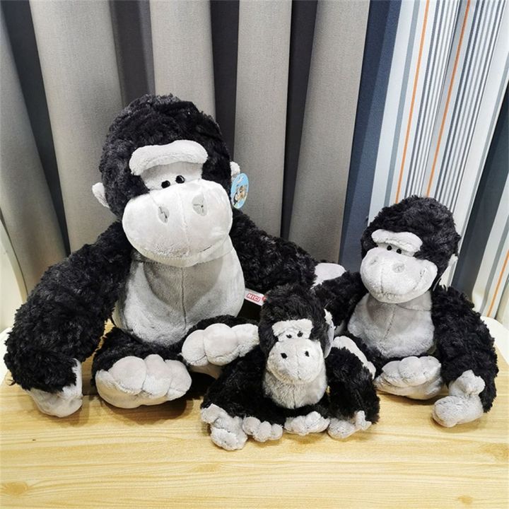 RD5BA7 Stuffed Animal Gorilla Plush Toy Chimpanzee Simulation Orangutan