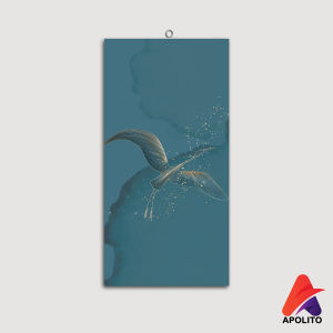 HIASAN DINDING BLUE MOON BIRD ANIMAL ISI 3 DAN ECER (15X30) AESTHETIC KAMAR DEKORASI RUMAH WALL DECOR AESTHETIC DECOR KAMAR BURUNG
