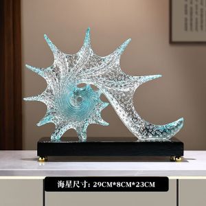 Desktop Home Decoration Items Desktop Home Decor Desktop Decoration Accessories Creative Starfish Minimalist Wine Cabinet Desktop Modern Decorative Soft Furnishing