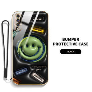 Callfire kẹo cô gái Samsung A7 2018 A750 A50 A50S A30S A70 A70S vỏ điện thoại dễ thương phim hoạt hình vỏ điện thoại Ốp điện thoại mềm họa tiết tầm nhìn âm thanh nổi