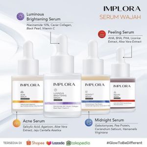 Implora Face Serum 20 ml - Luminous Brightening /Acne/Midnight/Peeling