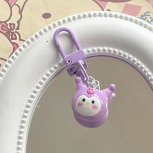 🔥Cute Three-dimensional Sanrio Key Chain Ins Sweet Schoolbag Pendant Creative Student Gift LovelylifeFu👍