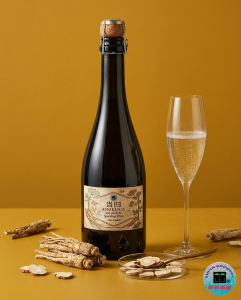 Non-Alcoholic Angelica (Dong Quai) Champagne BY Sin In Brewery