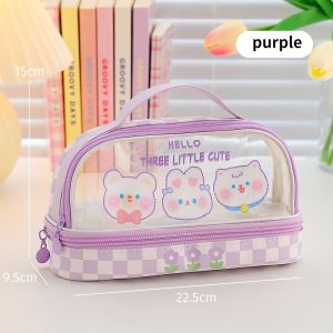 kotak pensil premium kawaii Korea pencil box pensil anak sekolah kado ultah pencil Korea style pencil case perlengkapan sekolah tempat pulpen lucu muat banyak