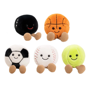 Multifunctional Plush Sports Ball Toy Safe Cotton For Children And Adults Birthday Gift