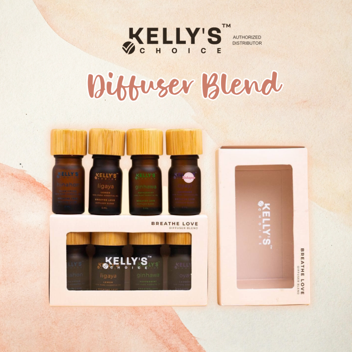 Kelly's Choice Breathe Love Diffuser Blend Oil | Lazada PH