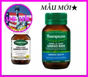 Viên uống bổ não GINKGO THOMPSON 6000MG - hàng Úc chính hãng - 60v