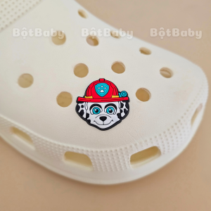Charm gắn dép sục mẫu dog C102 Sticker gắn dép cross