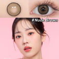 ✨Graded Lens(0.00~-6.00)✨ คอนแทคเลนส์สายตาสั้นแห่งปี 14.0 mm กล่องเลนส์ฟรี เลนส์แห่งปี magister 2 ชิ้น. 