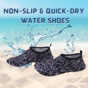 (FE FASHION) Aqua Shoes for Men and Women’s Diving Boot Water Shoes Beach Shoes