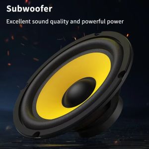ENCOUNT Coaxial Subwoofer Car Bass Speaker HiFi Music Full Range Frequency 5/6/8/10 Inch Car Stereo Speaker High Quality Universal Car Subwoofer For Car Home Audio