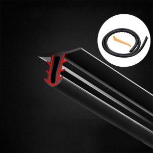 1.6M Carbon Fiber Car Dashboards Edge Sealing Strips penebat bunyi kalis bunyi
