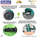 Tempat Sampah Roda Besar 120 Liter Dalton HPDE / DUSTBIN / Bak Sampah Dalton. 