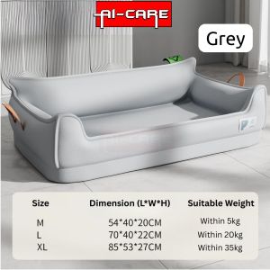 Four Season Universal Pet Sofa Bed Leather Sponge Waterproof Bite Resistant For Medium Large Cat & Dog Bed