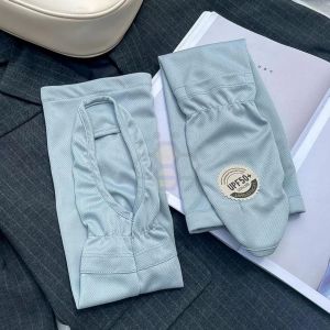 ❁❅ Aiden001 Summer Outdoor Bag Finger Ice Sleeve Gloves Driving Sunscreen Sleeves Loose Arm Guards Riding Anti-Ultraviolet Ice Silk Sleeves 0538