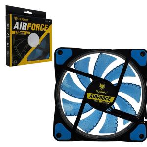พัดลมเคสคอมพิวเตอร์ ขนาด 12 cm มีไฟ LED NUBWO AIRFORCE NFT-100 120 mm LED พัดลมเคส 12 cm มีไฟ