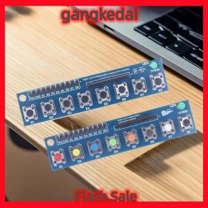Gangke 8 Independent Key Button Touch Button Module With LED Indicator Keyboard Module Keypad Module For Arduino ARM