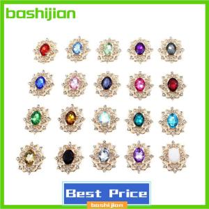 bashijian 27x31MM Oval Water Alloy Flower Plate Jewelry Accessories Diy Wedding Dress Bow Headwear Jewelry Accessories