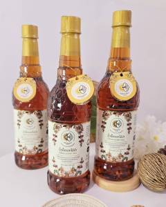 น้ำผึ้ง น้ำผึ้งดอกไม้ป่า น้ำผึ้งเดือน5 แบรนด์กรณ์นภัส น้ำผึ้งแท้จากเกสรดอกไม้ตามสวนผลไม่และดอกไม้ของไทย