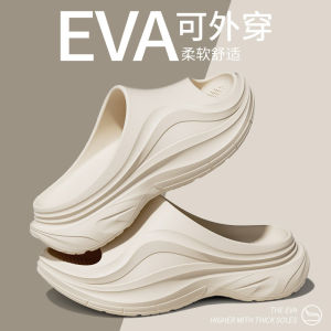 2026 New EVA Thick-Soled Slide Sandals Supermodel Legs Fashionable Versatile Style Non-Slip Outdoor Sandals For Women