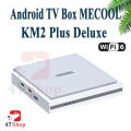 Android TV Box MECOOL KM2 Plus Deluxe - Netflix 4K, AndroidTV 11, 4GB-32GB, Wifi 6, LAN 1Gbps. 