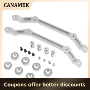 【 CANAMEK 】 For MN128 MN86 G500 RC Cars Upgrade Accessories Metal RC Car Body Post Mounts Set Height Enhancement Magnet