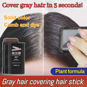 Gray Hair Covering Hairdressing Stick hair color dye Disposable hair dye comb Waterproof and sweat-proof hair dye comb No-fading hair dye comb 遮盖白发神器