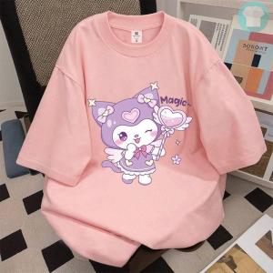Kuromi Oversized Cotton T-shirt - Womens Sizes S-5XL