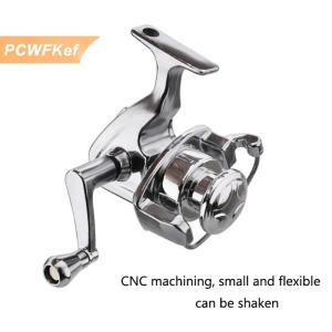 【PCWFKef】 รอกตกปลาทำจากโลหะผสม1ชิ้นพวงกุญแจพวงกุญแจรอกตกปลากลางแจ้ง