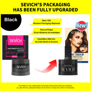 SEVICH Hair Shadow Powder Hairline Shading Powder Waterproof Hair Powder Men Womrn Hair Styling Powder Grey Hair Concealer Powder (10 Colors)
